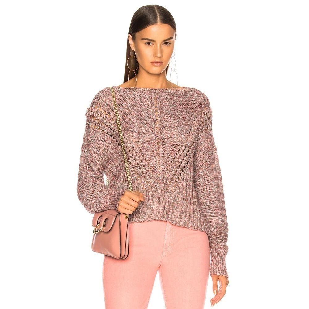 Rag & Bone - Roman Pullover Sweater - Pink